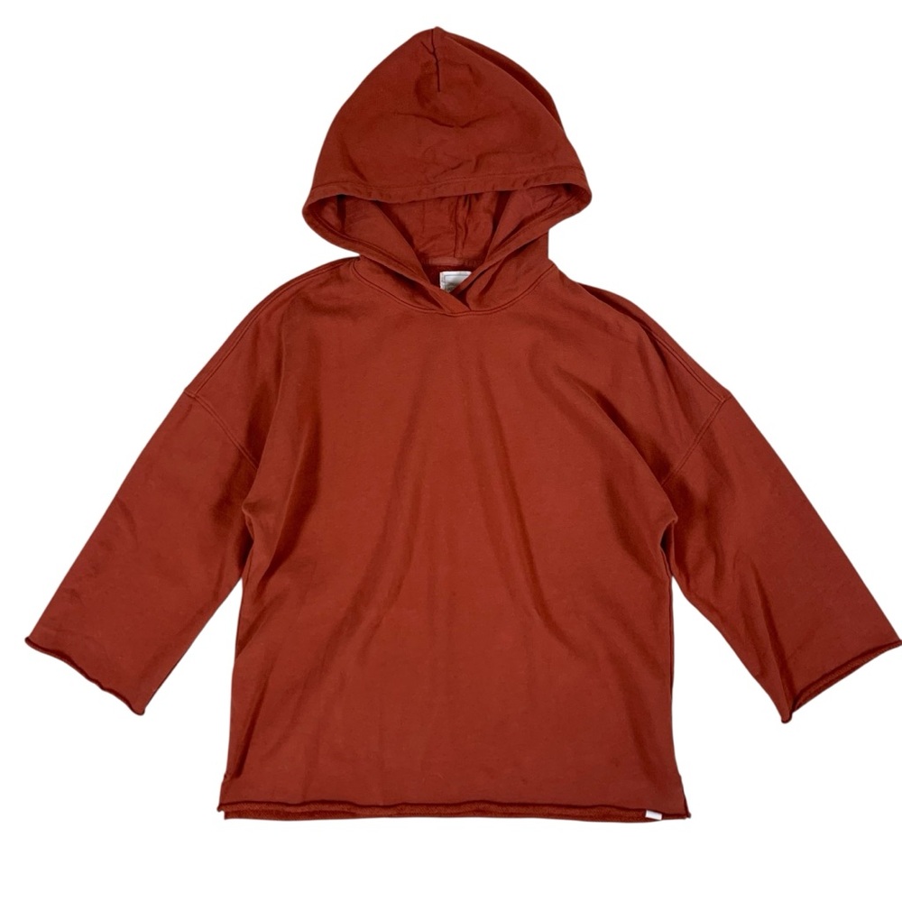 Jason Scott X Lia Bartha Rust Hoodie S Lightweight Boxy Fit‎ Men’s Streetwear